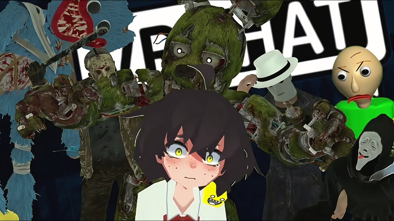 TROLLING VRCHAT PLAYERS on HALLOWEEN with VERY STUPID AVATARS