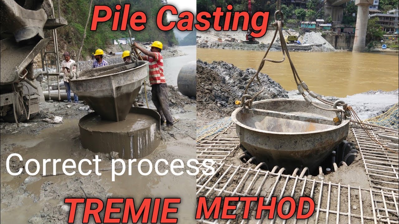 Pile Casting | Correct process of Pile Casting | @CIVILMOTIVERSITY | Manoj Mallik |Railway Bridge