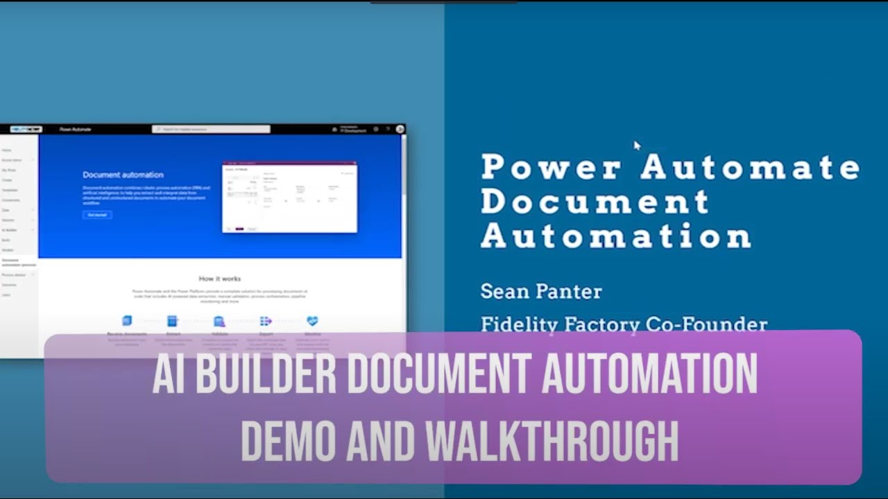 Power Platform Document Automation Solution Walkthrough and Demo