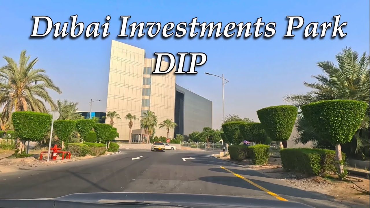 Driving to around Dubai investment park ( DIP ) | dubai drive 4k |