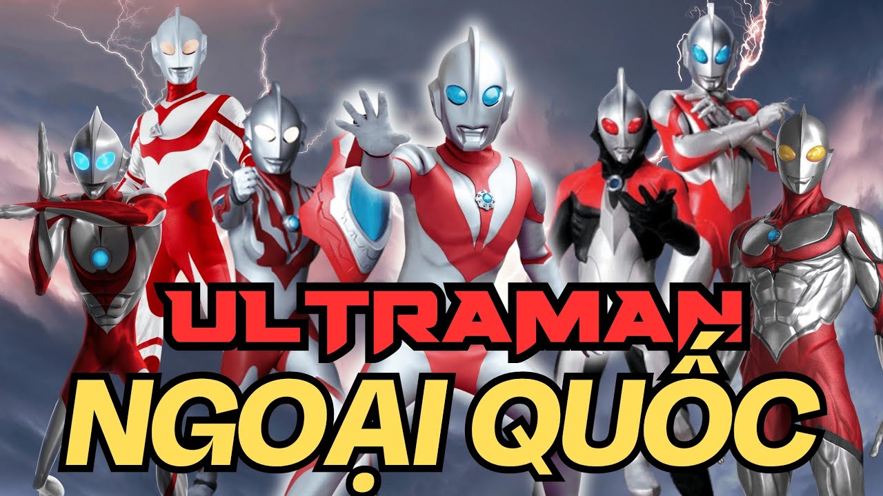 История ULTRAMAN'ов из зарубежных стран | TPT NEWS