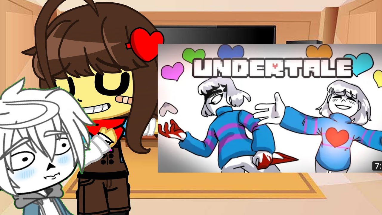 Undertale react to Kujash/Реакция андертейл на Куяша