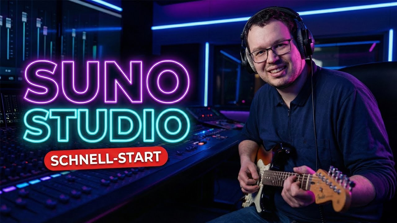 Suno Studio Tutorial: Endlich volle Kontrolle über deine KI-Songs! 🎚️