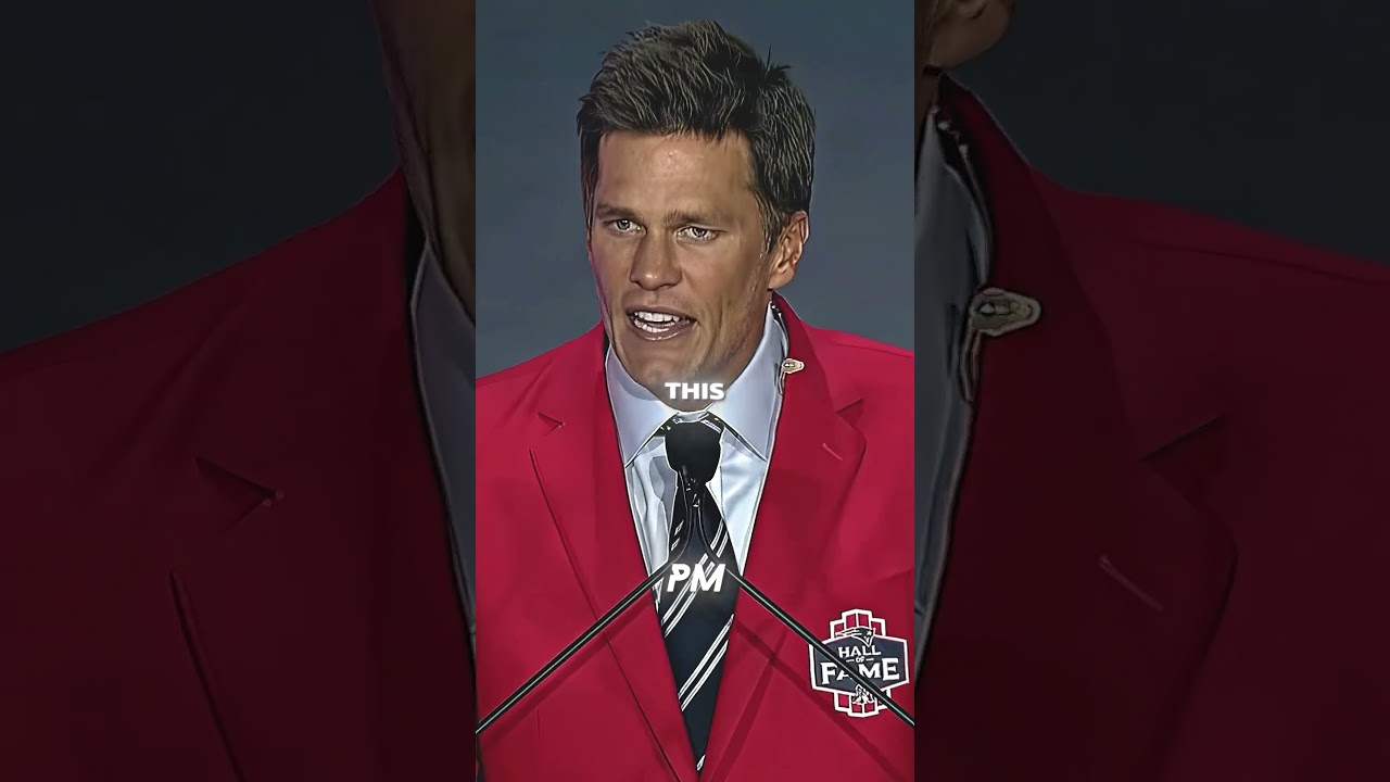 This Speech By Tom Brady Will Change Your Life.