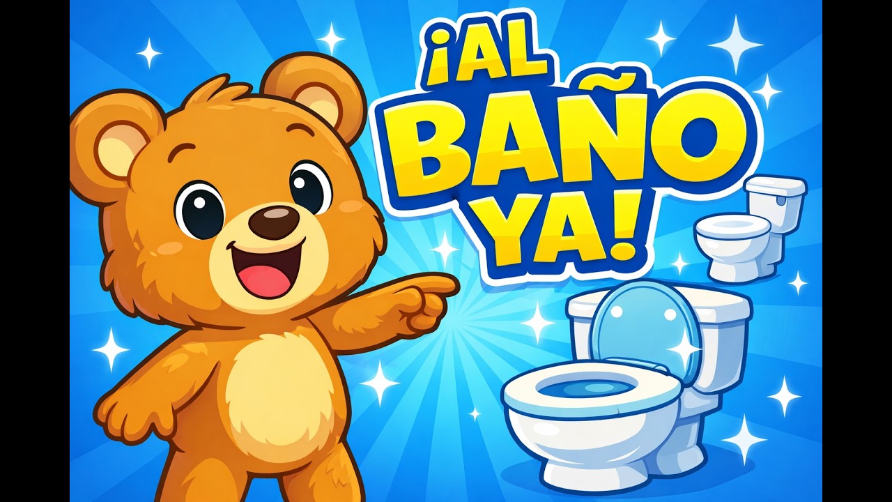 Vamos al Baño | Canción Infantil para Niños Pequeños 🚽 | Rutinas para Bebés