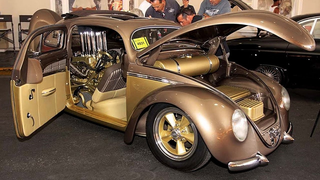 Проект сборки Volkswagen Beetle 215 V8 Air Ride 1956 года