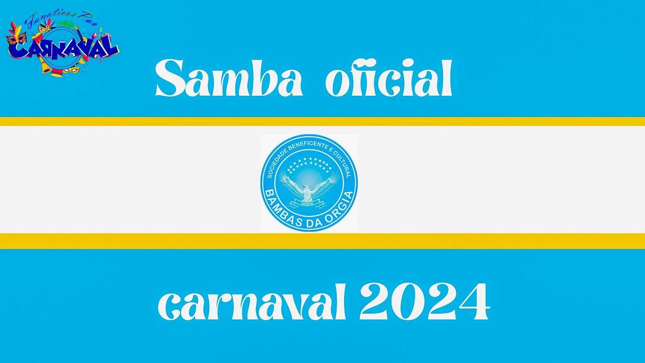 Samba campeão Bambas da orgia 2024