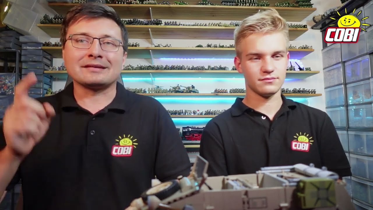 COBI Stream 255  - 💥Panzerj&auml;ger Tiger Ausf.B 1:28 wyprzedana!!!💥ZESTAW TANK HUNTER TEAM💥KONKURS💥