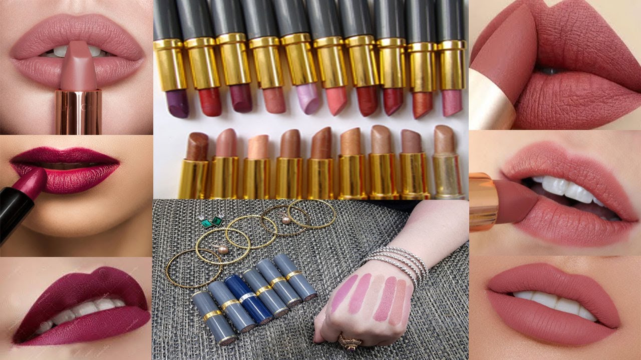 Medora 6 Lipstick Shades Swatches(Matte & Semi-Matte)