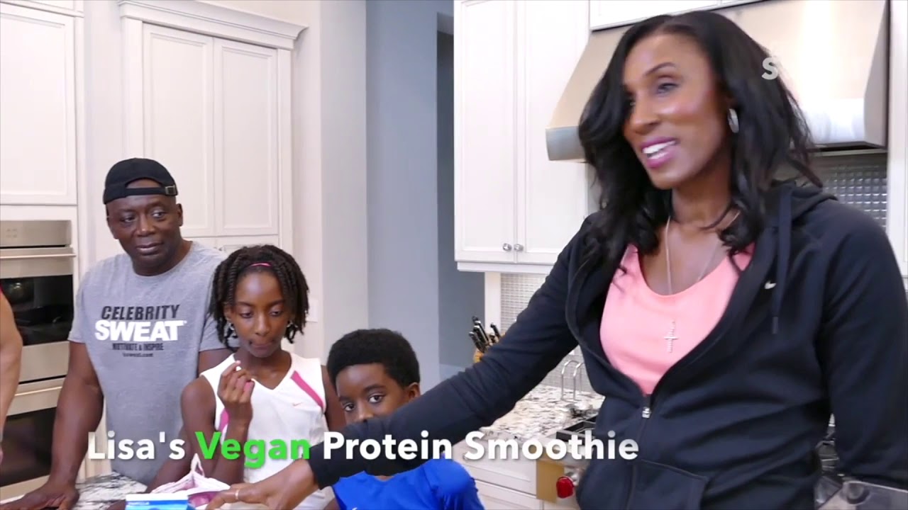 Lisa Leslie Vegan Smoothie | CELEBRITY SWEAT