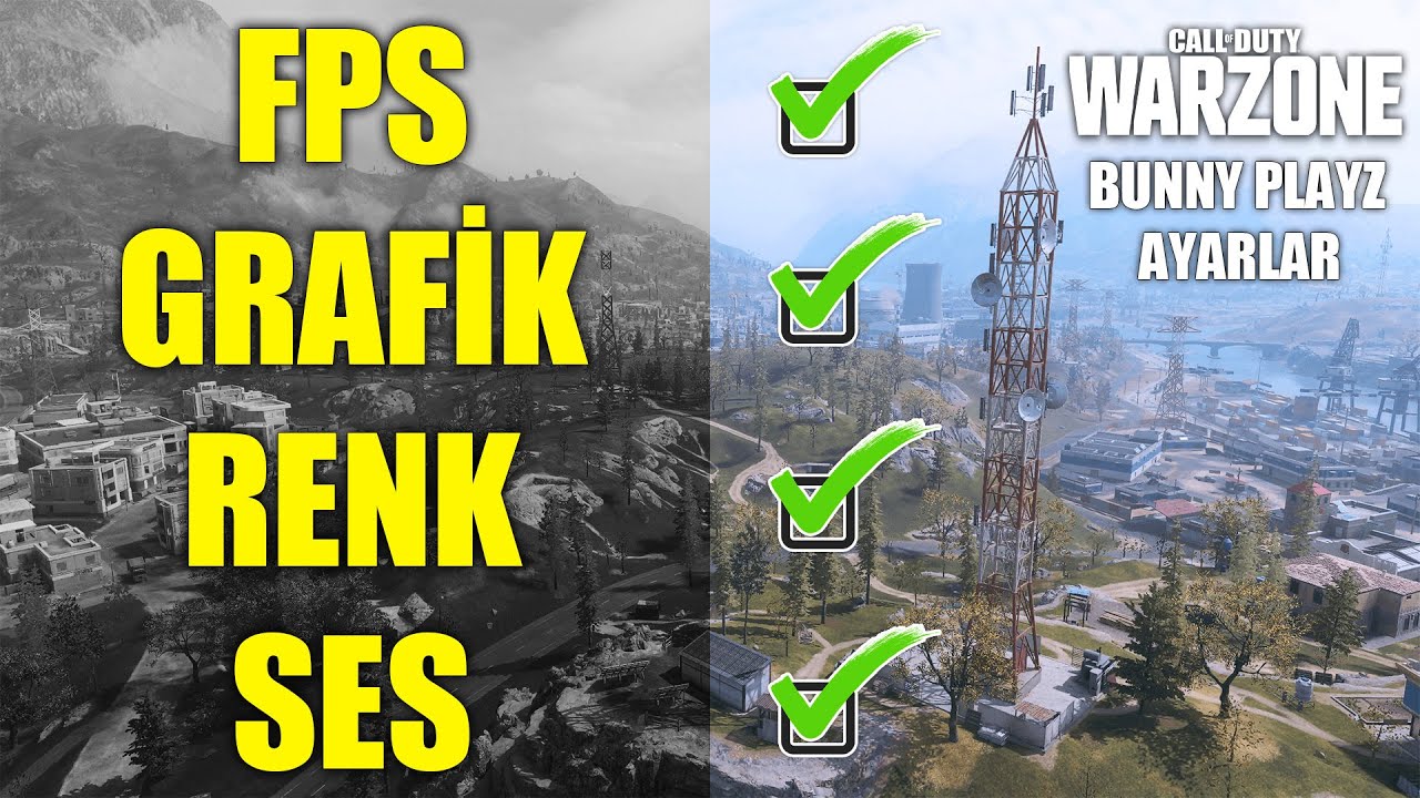 WARZONE AYARLAR ✔️ Bunny Playz Warzone Eğitim Seti #36