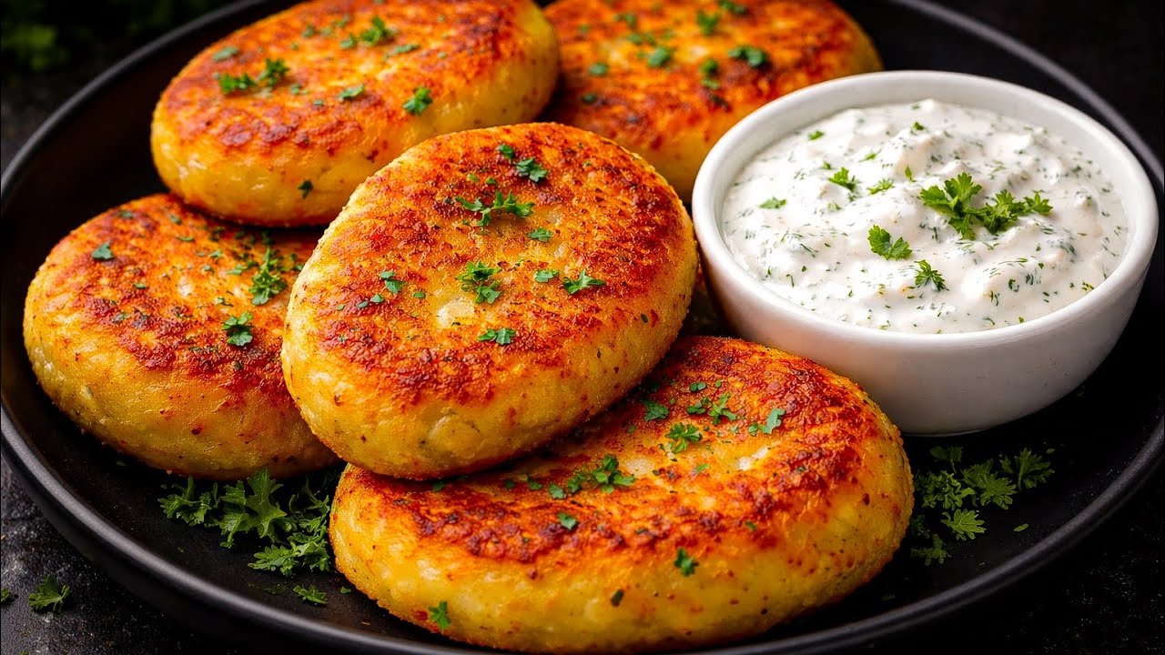 Habt ihr Kartoffeln und ein Ei? Das hat mir meine Mutter beigebracht. Kartoffelpuffer