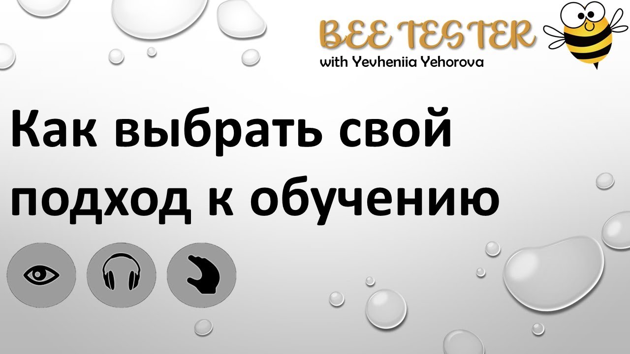 Visual, Auditory, Kinesthetic. 
VAK Learning Styles model