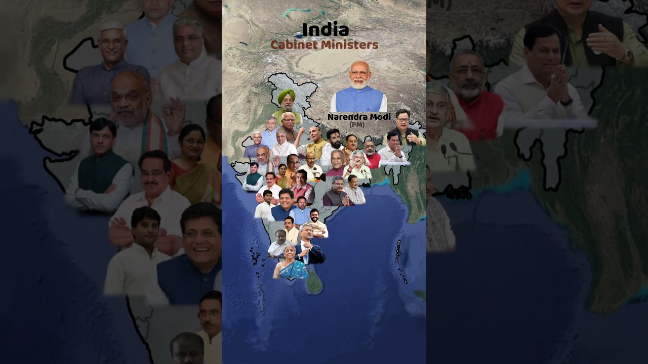 India - current Cabinet Ministers