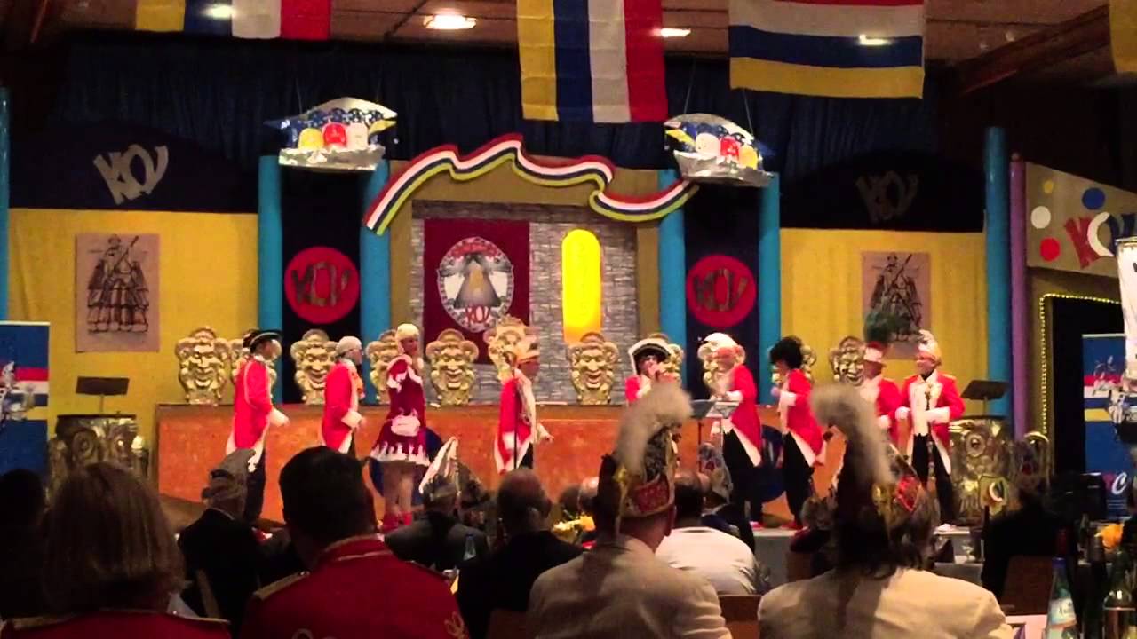 Altrhein-Garde Ginsheim beim KCV-Ordensfest 2015