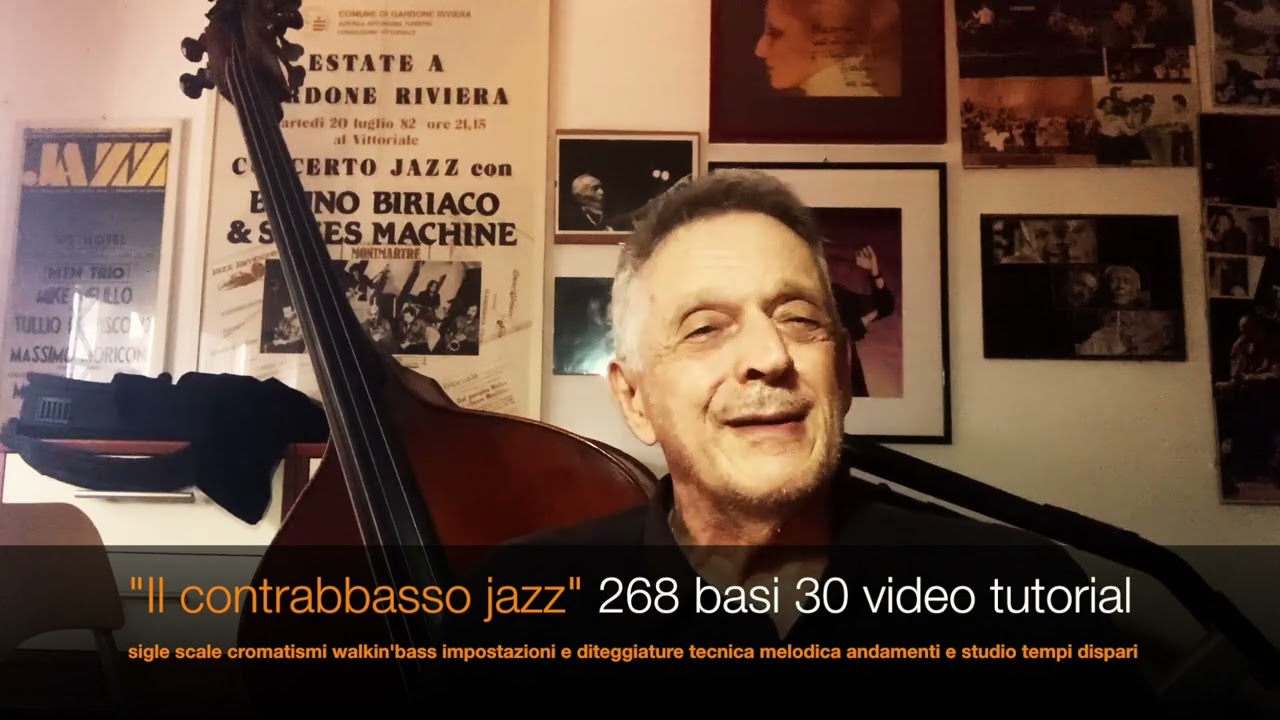 Il contrabbasso jazz, di Massimo Moriconi (booktrailer)