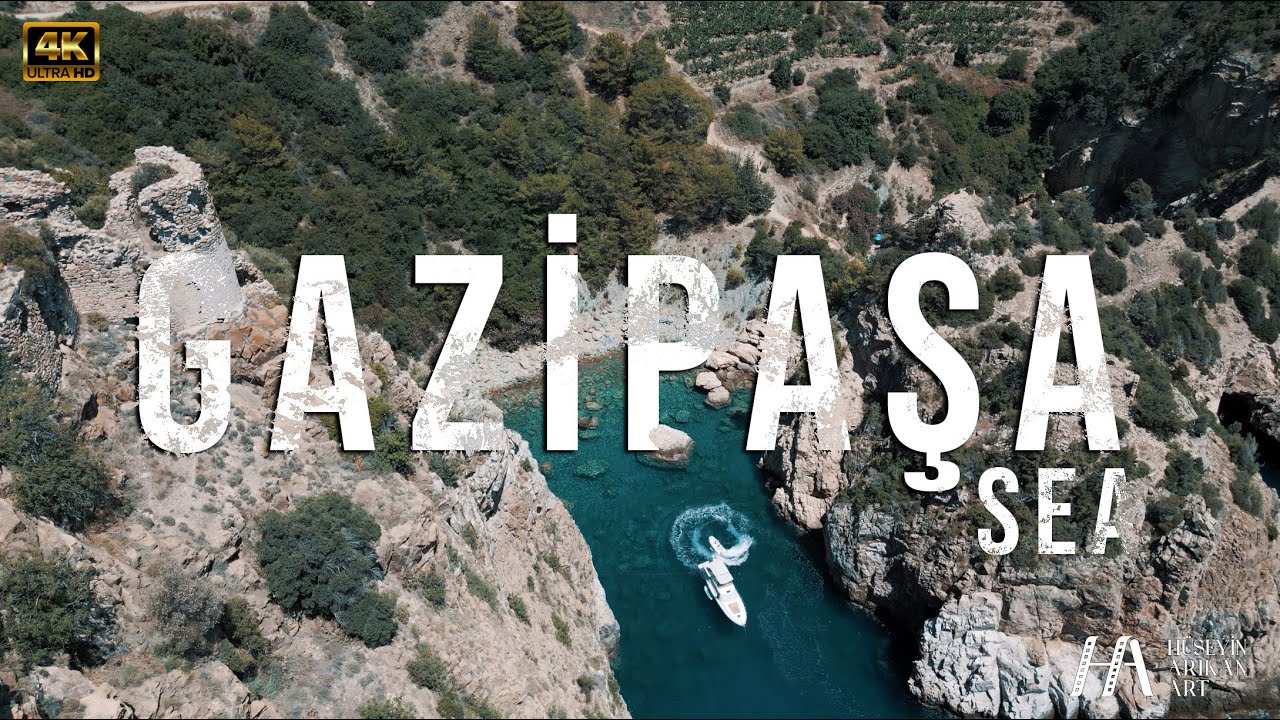 Denizden Sessiz Cennet Gazipaşa Drone 4k (ANTALYA/GAZİPAŞA)
