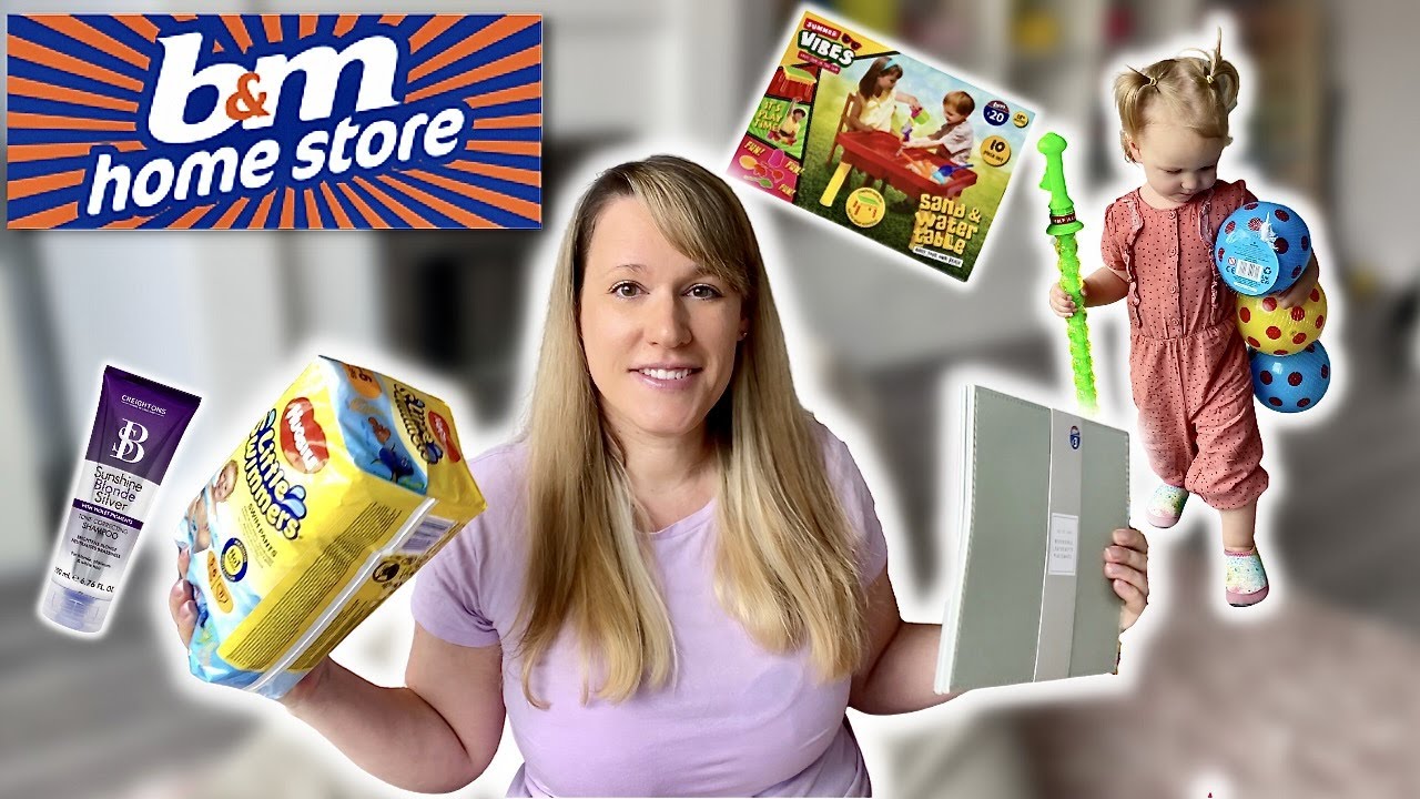 RANDOM B&M HAUL - Toddler Toys, Home Ware & More