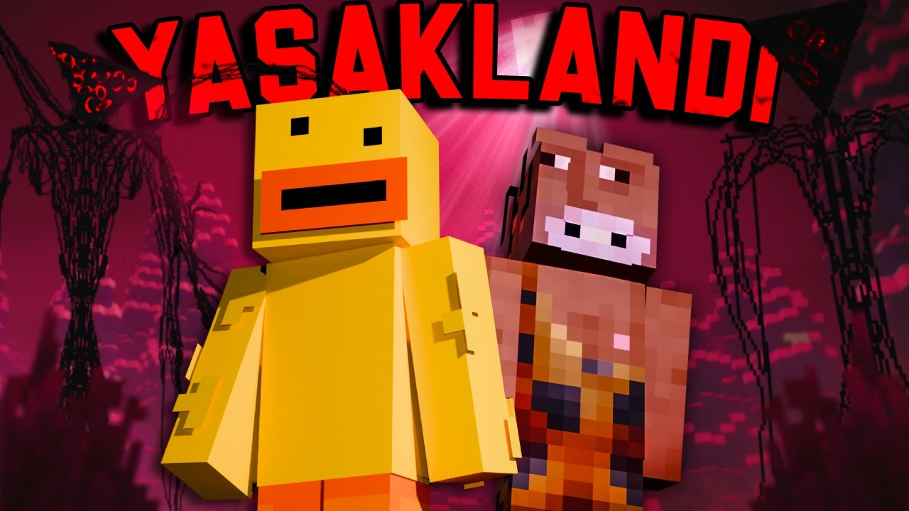 2 Aptal YASAKLANMIŞ Minecraft Korku Modunu Oynuyoruz I The Broken Script