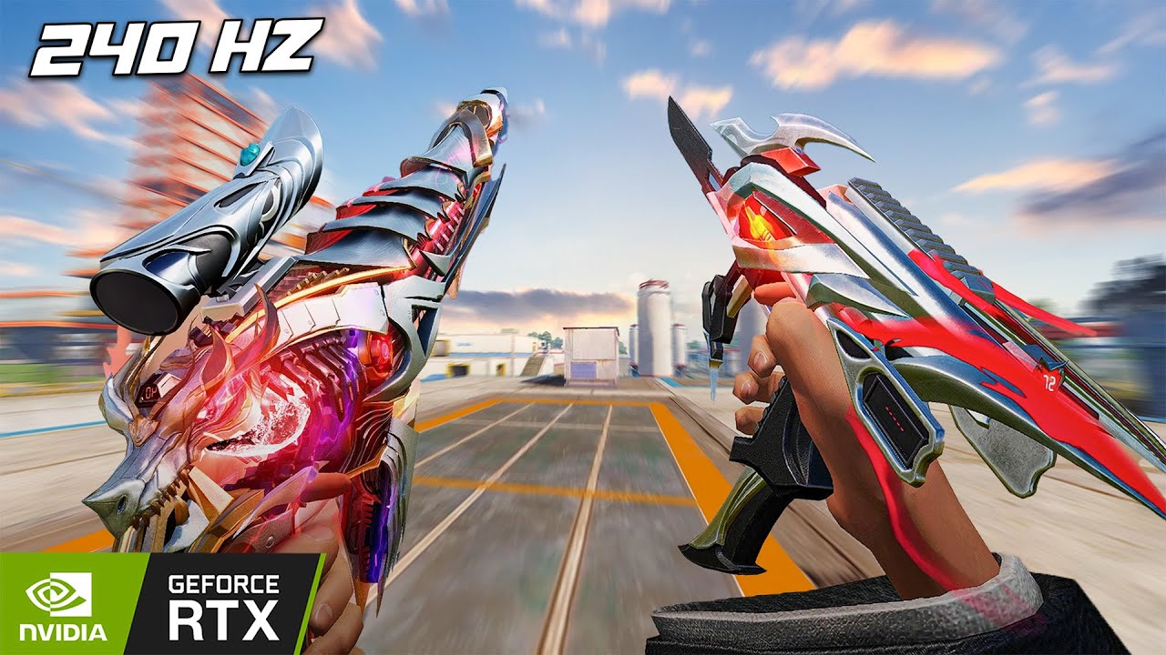 UZI AKIMBO ZANGETSU + SPEAR 34 KILL BLOOD STRIKE RANDOM SQUAD MAX GRAPHIC DESERTED VALLEY