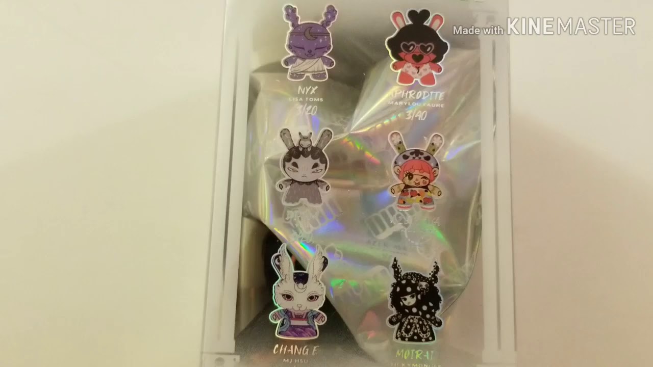Unboxing Tricky Cats  Mini Figure and  Spiritus Dea Mystery Box