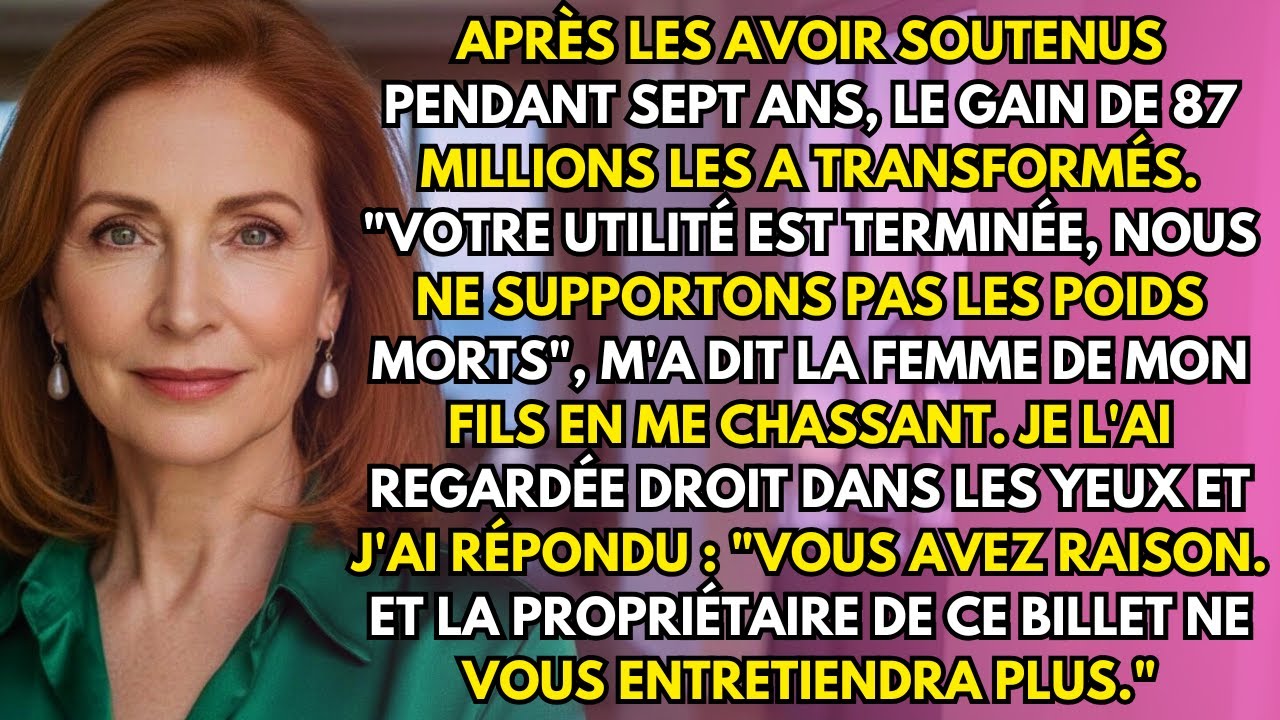 Après 7 ans sous mon toit, le destin de mon fils et ma belle-fille changea avec un prix de 87M.