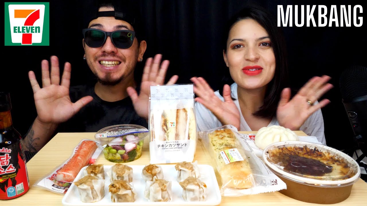 LOJA DE CONVENI&Ecirc;NCIA DO JAP&Atilde;O MUKBANG PARTE 2 (SONS DE MASTIGA&Ccedil;&Atilde;O & ASMR COMIDA)