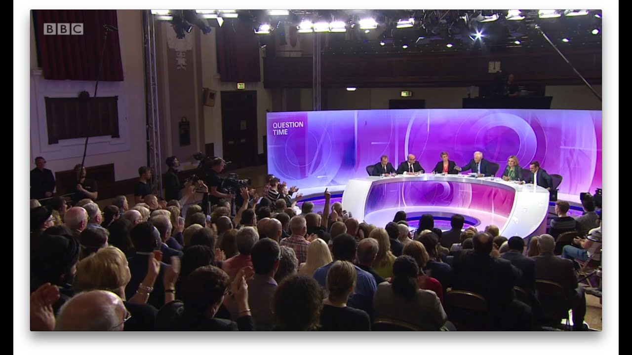 BBC Question Time on managing the NHS (19 May 2016)