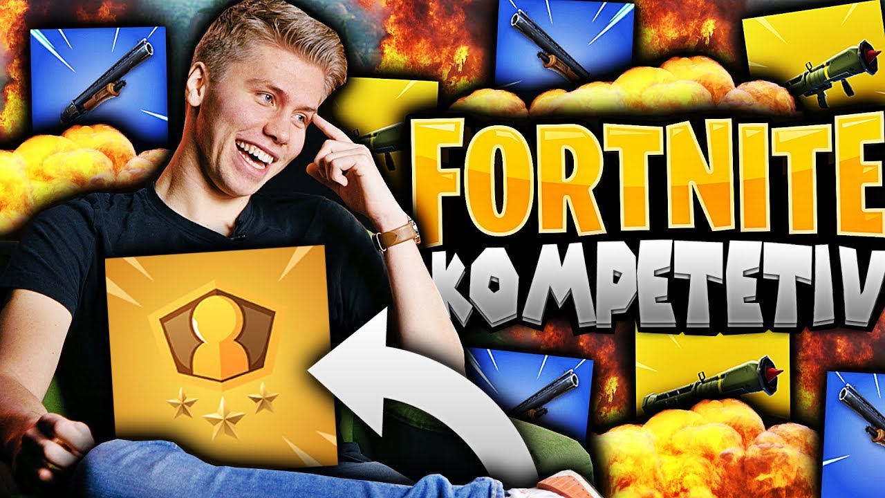 SPILLER KOMPETETIVT FORTNITE FOR F&Oslash;RSTE GANG!! 🎮💥 HELT NY SOLO SHOWDOWN MODUS!!