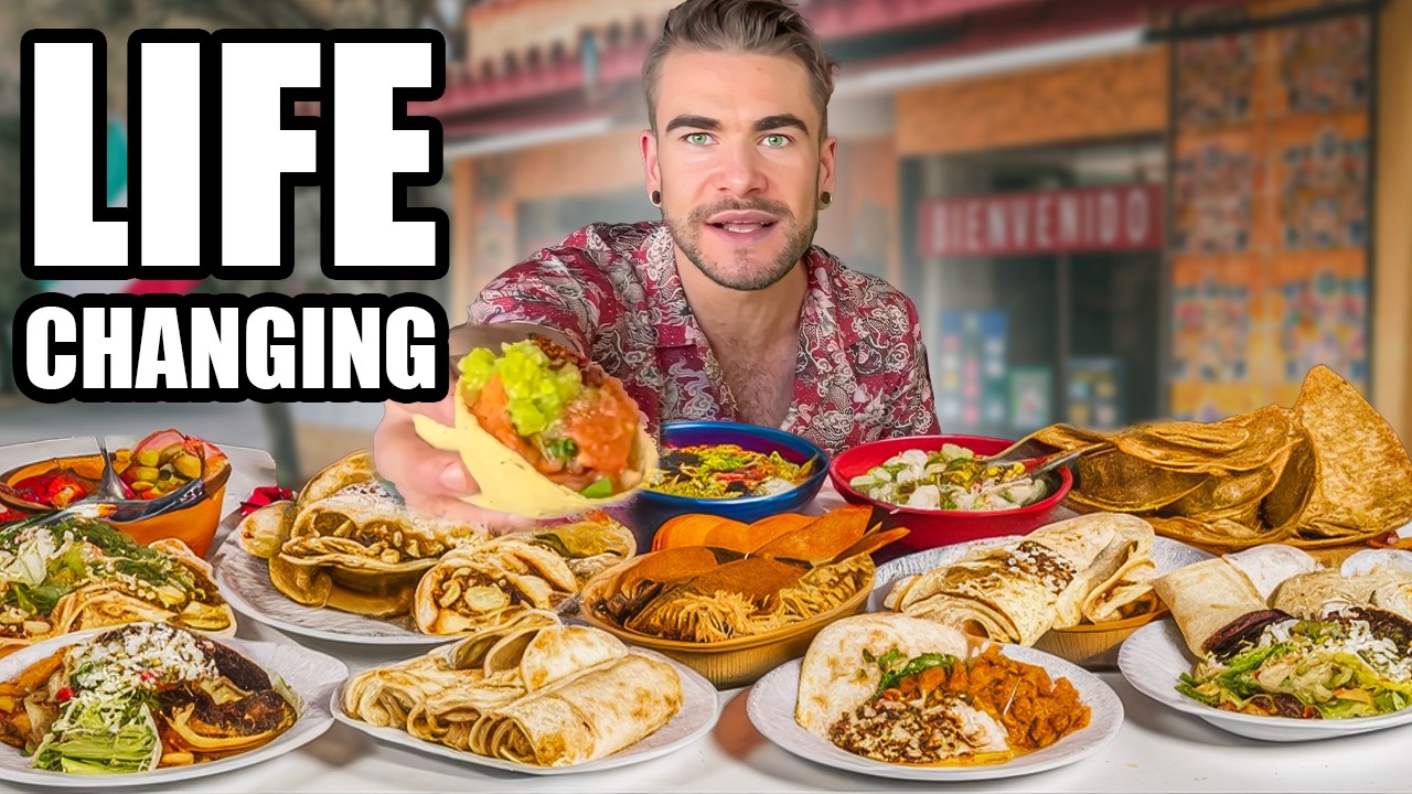 THIS RESTAURANT WOULDN'T STOP FEEDING ME DELICIOUS MEXICAN FOOD (MEXICAN FOOD FEAST) | Joel Hansen