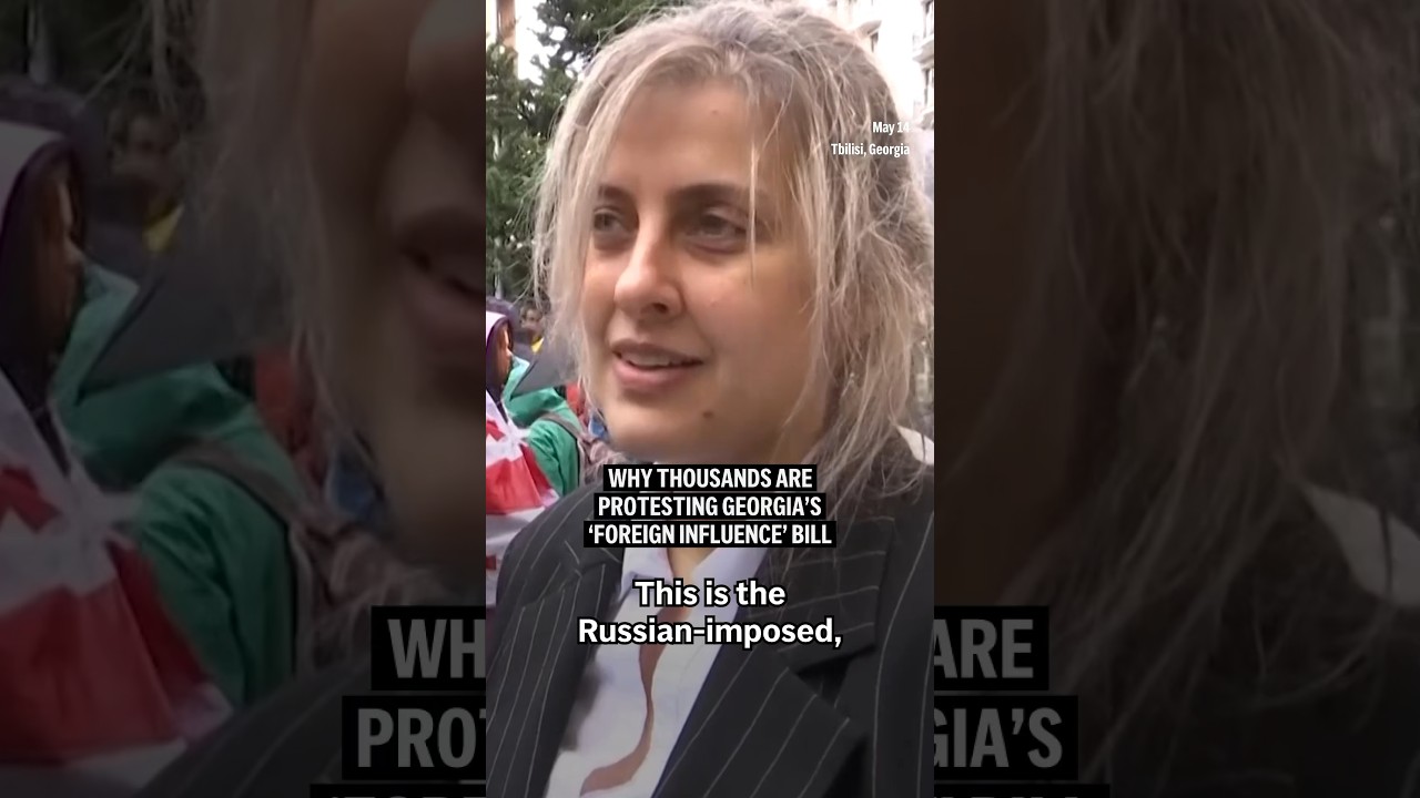 Why thousands are protesting Georgia&rsquo;s &lsquo;foreign influence&rsquo; bill