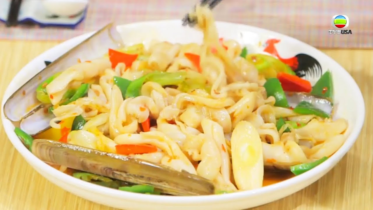 阿爺廚房食譜 - 豆瓣醬爆蟶子