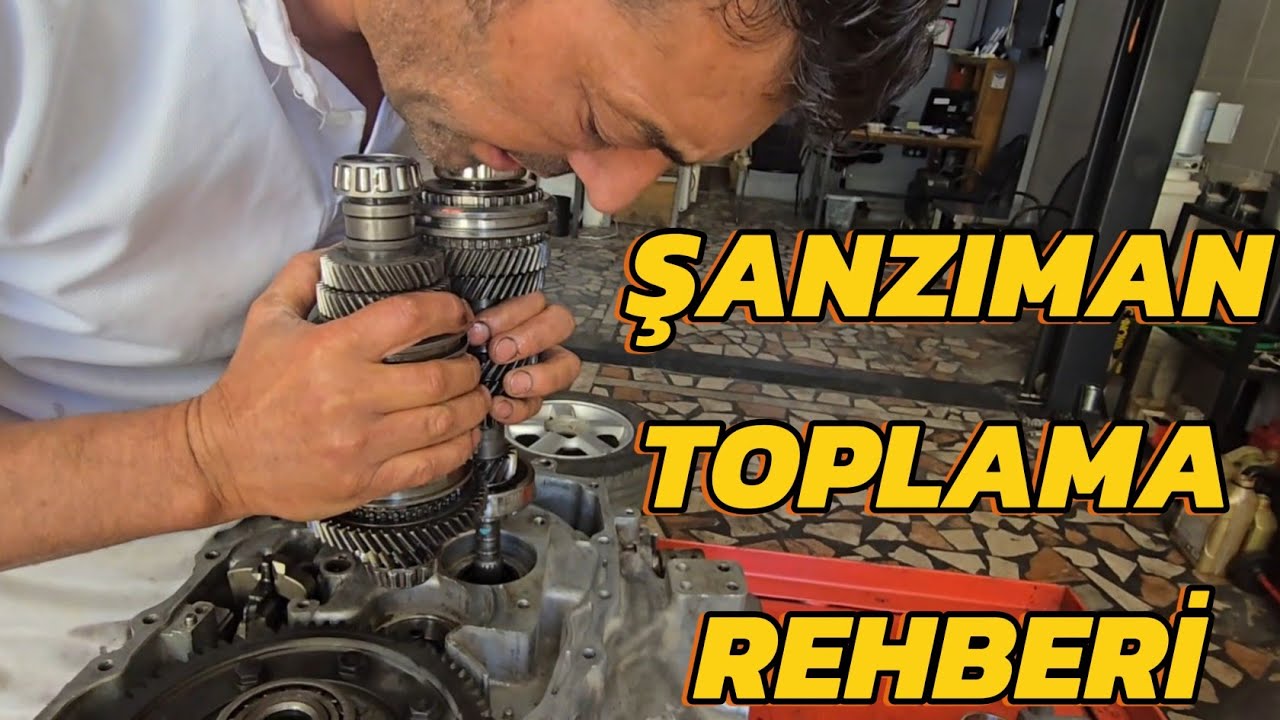 Manuel Şanzıman Nasıl Toplanır? | Adım Adım Şanzıman Montajı |N16 Almera-P12 Primera