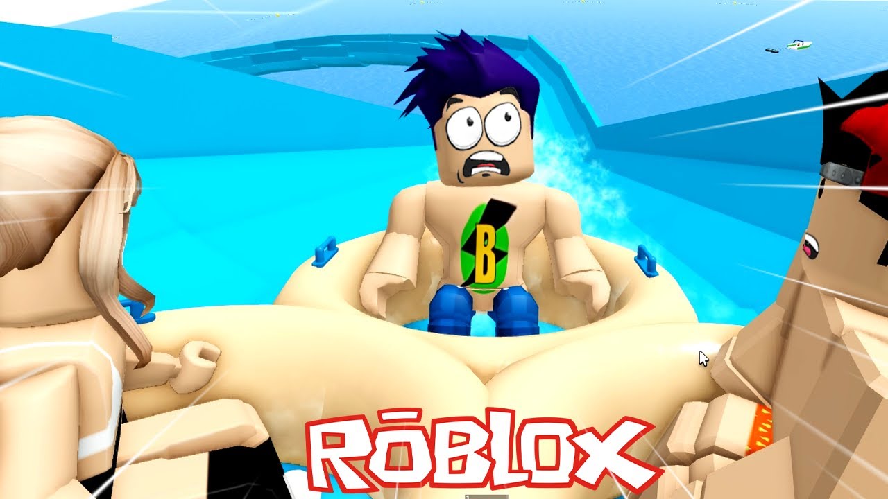SU PARKINDAN KAYDIK! - Roblox Aqualiana Water park