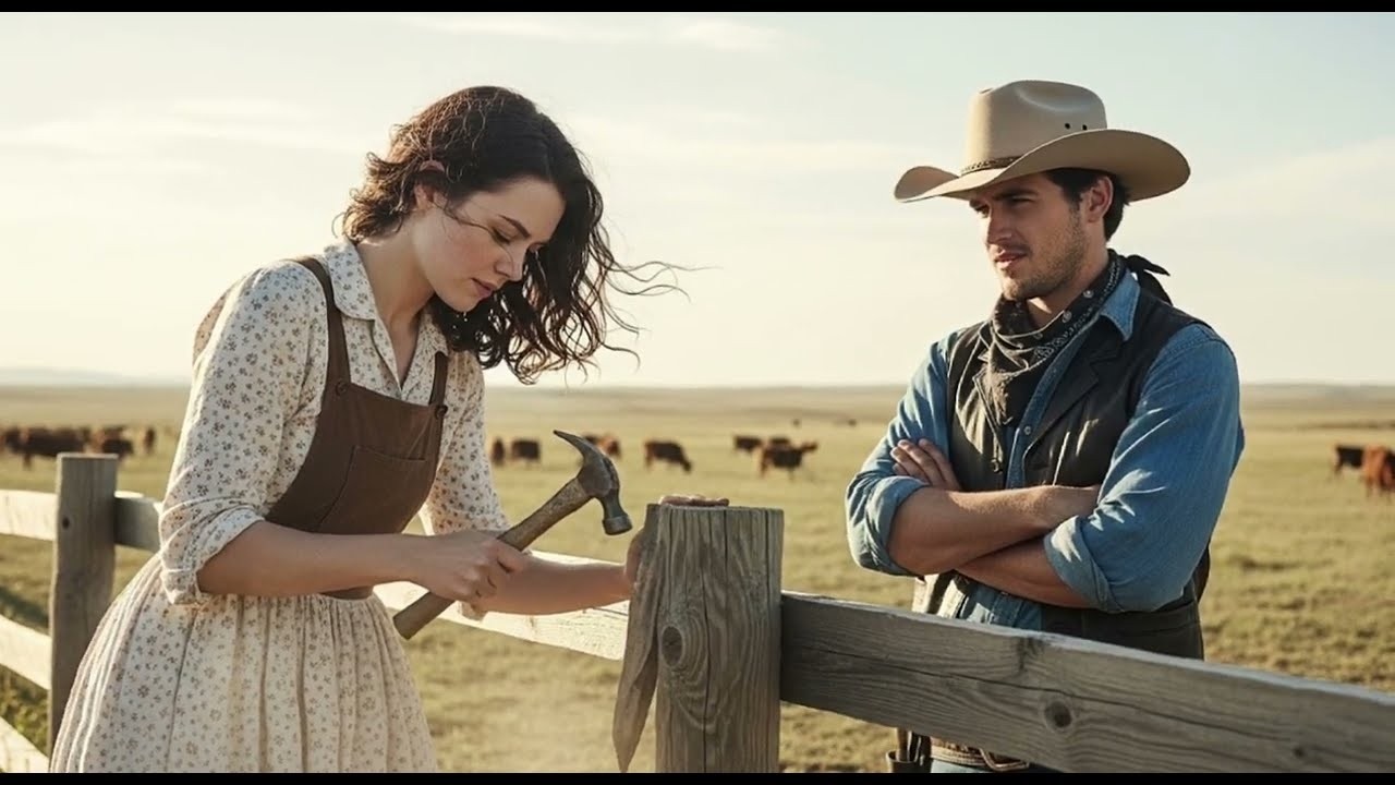 Sie bat einen Cowboy um Arbeit – er sagte: „Heirate mich bis zum Sonnenuntergang oder geh weiter.“