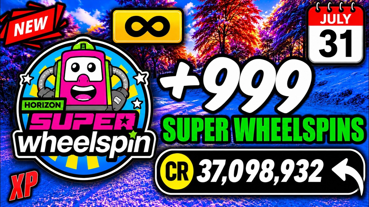 *DO ASAP!* NEW!✅ FAST Super Wheelspins Farm Glitch! Credits Farm Glitch fh6/FH6 Glitches/AFTER PATCH