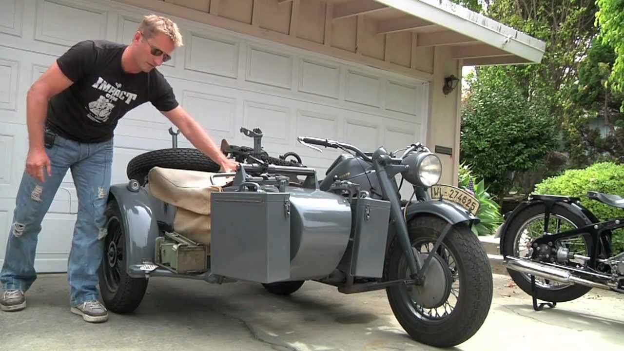 1942 Zundapp Military KS750 with Steib B2 Sidecar