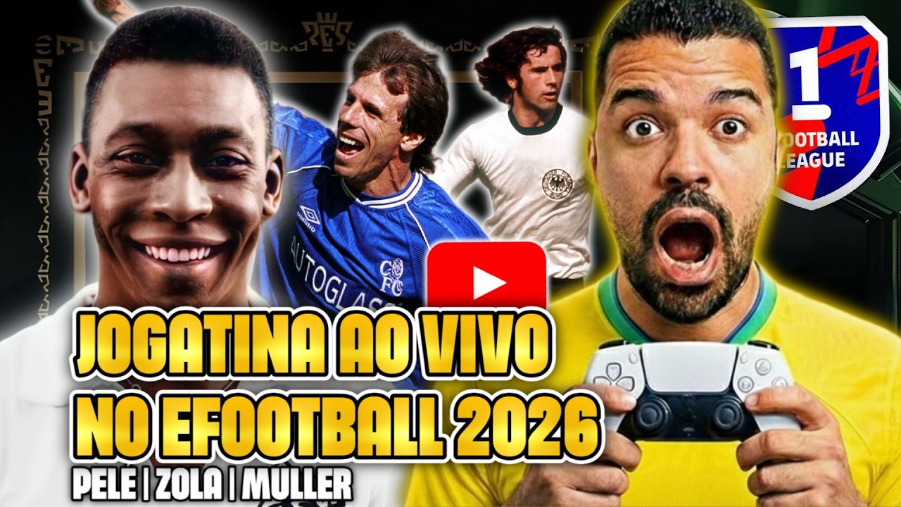 🚀JOGATINA AO VIVO NO EFOOTBALL 2026 - Live 168
