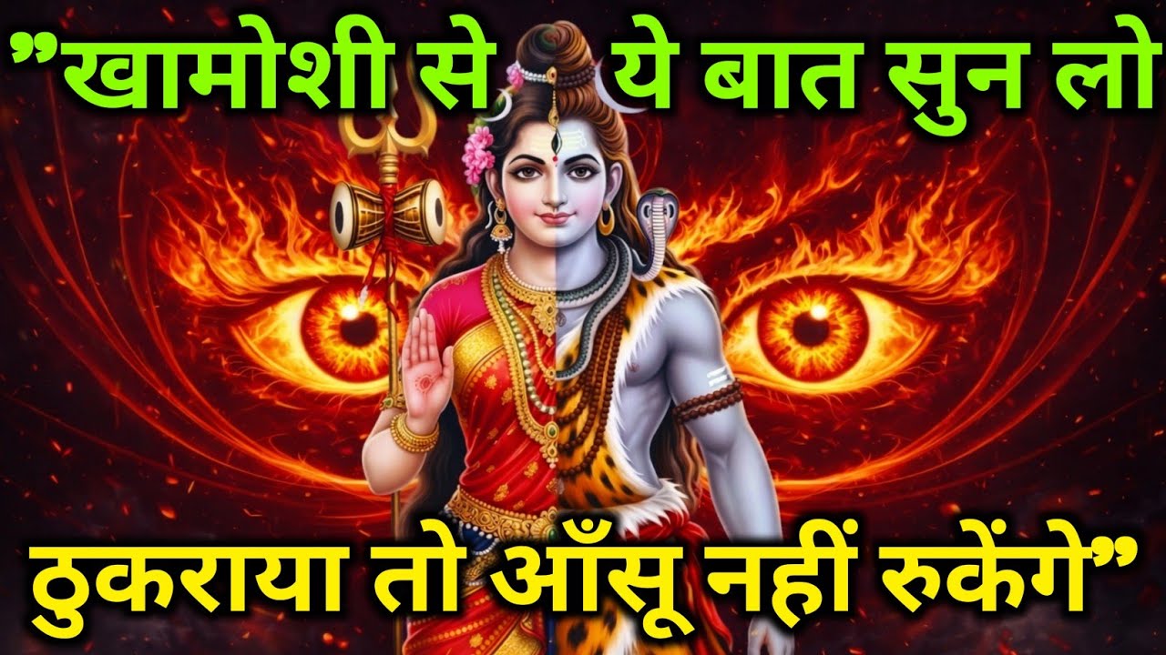 🌈🕉 18 जनवरी 2026 का महादेव जी का संदेश | जरूर सुनें | Mahadev Message Today #godmessage