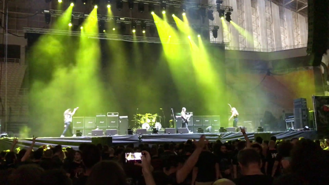 Suicidal Angels live in Athens supporting Slayer @O.A.K.A. 13th of July 2019