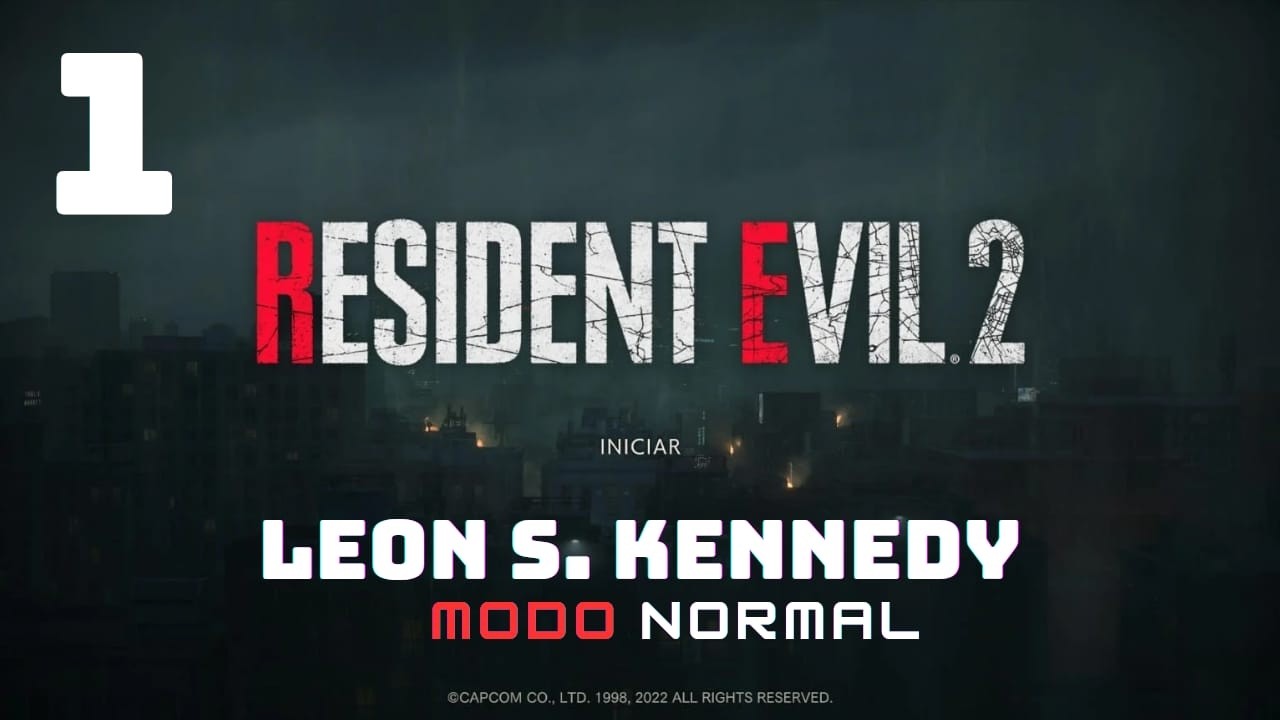RESIDENT EVIL 2 REMAKE parte 1 de León S. Kennedy Gameplay
