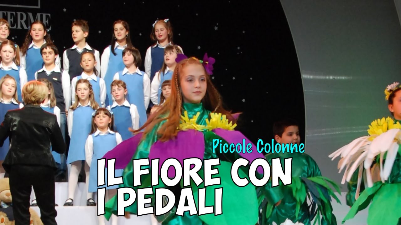 Il fiore con i pedali - canzone per bambini scuola elementare