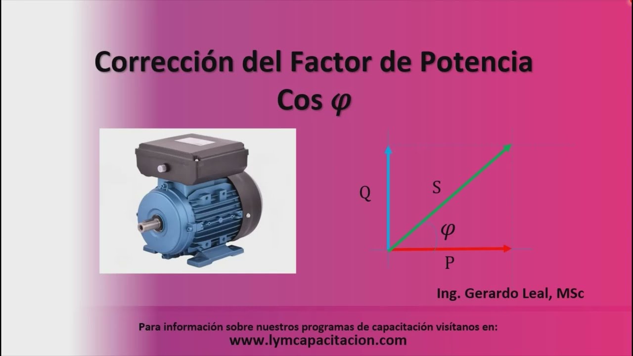CORRECCIÓN DEL FACTOR DE POTENCIA O COSENO DE FI