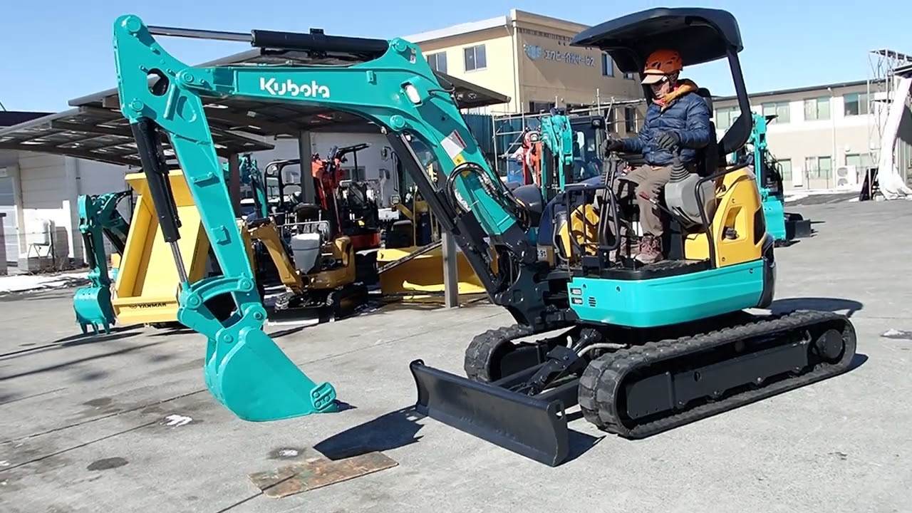 【A2721】U-30-5　2014年/1823HR　中古ユンボ　油圧ミニショベル