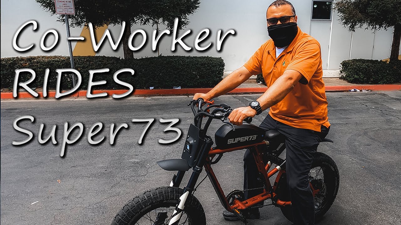Taking my SUPER73 RX to WORK!
