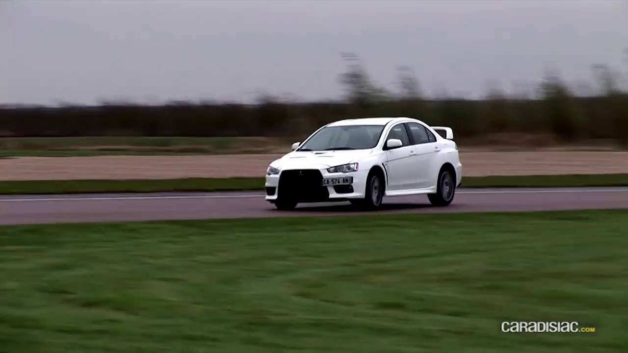Les essais de Soheil Ayari : Mitsubishi Lancer Evo X