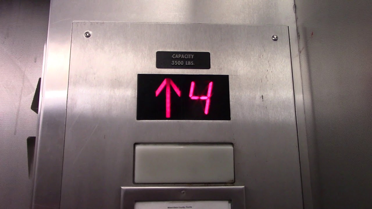 Montgomery Traction Elevators @ Miami Airport (MIA) Flamingo Parking Garage in Miami, FL