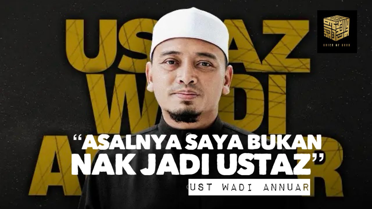 Asalnya saya tak plan nak jadi Ustaz.OURNEXTGUEST#1/3.Ustaz Wadi Annuar