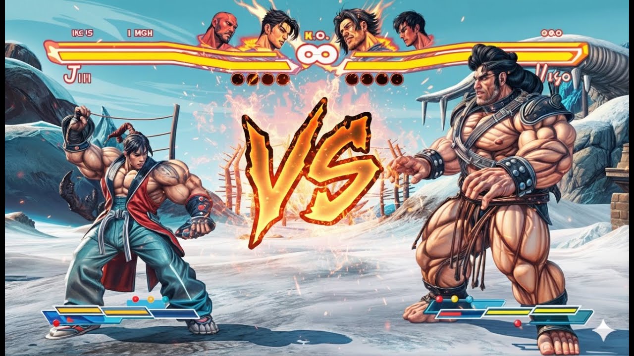 Street Fighter X Tekken | SAGAT & JİN VS LAW & HUGO (Hardest) - Street Fighter X Tekken