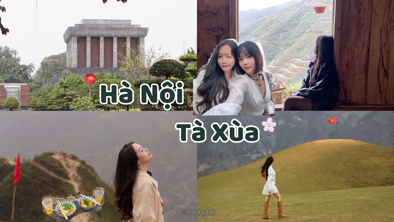 Hà Nội- Tà Xùa 🌳| Một ngày ở Hà Nội | Thảo Nguyên Tà | Sống Lưng Khủng Long| Việt Nam 🇻🇳|Yeongo